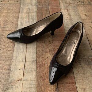 Bellini Zesty Cord Corduroy Pumps, Women's Size 11W, Black NIB